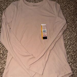 Long Sleeve Ribbed Top